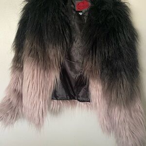 Faux Fur Ombre Jacket
